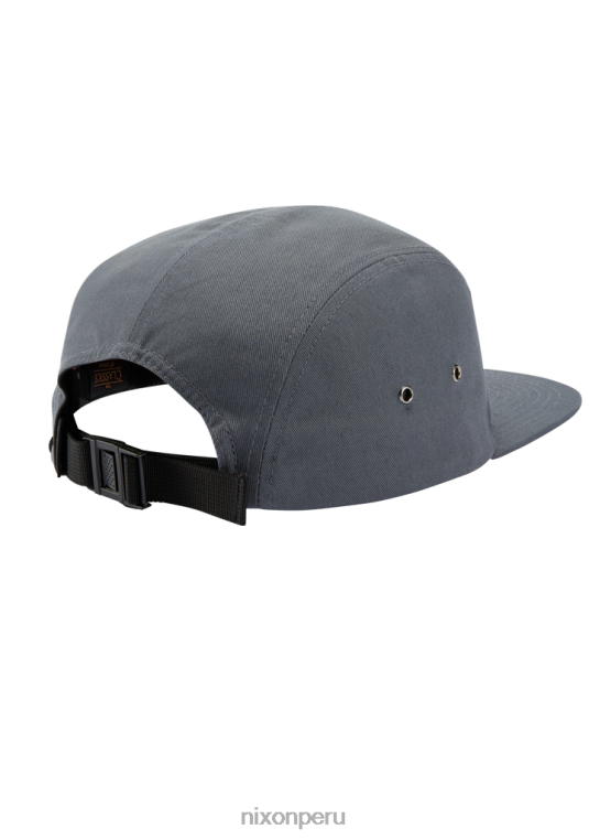 accesorios educacion fisica Nixon gorra mikey de 5 paneles gris 86XRT342