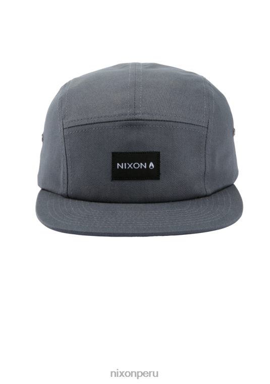 accesorios educacion fisica Nixon gorra mikey de 5 paneles gris 86XRT342