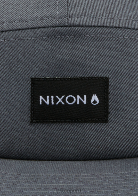 accesorios educacion fisica Nixon gorra mikey de 5 paneles gris 86XRT342