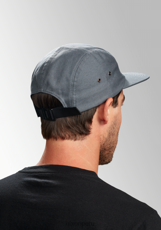 accesorios educacion fisica Nixon gorra mikey de 5 paneles gris 86XRT342