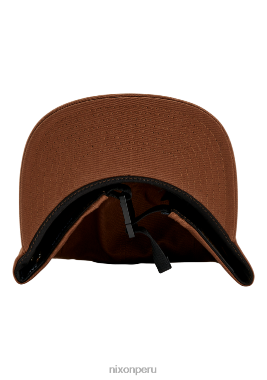 accesorios educacion fisica Nixon gorra mikey de 5 paneles marrón 86XRT337