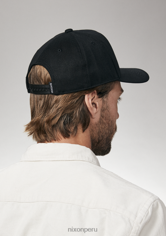 accesorios educacion fisica Nixon snapback atlético en el fondo todo negro/negro 86XRT404