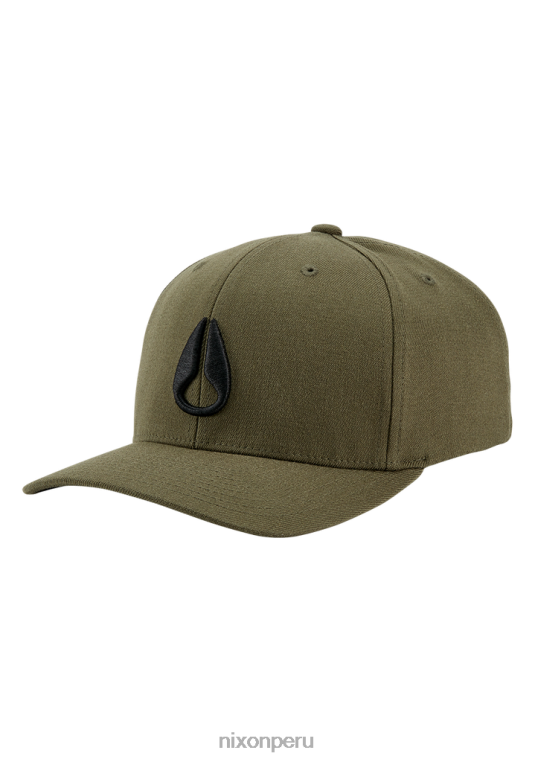 accesorios educacion fisica Nixon snapback en el fondo aceituna 86XRT422