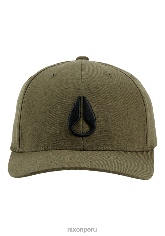 accesorios educacion fisica Nixon snapback en el fondo aceituna 86XRT422