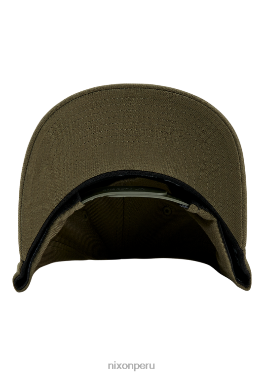 accesorios educacion fisica Nixon snapback en el fondo aceituna 86XRT422