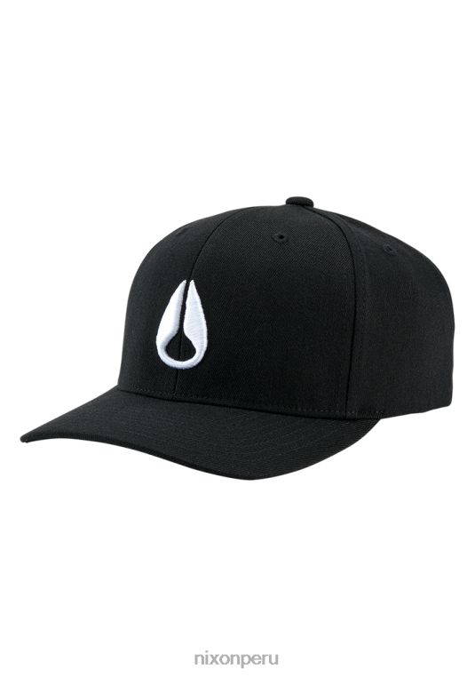 accesorios educacion fisica Nixon snapback en el fondo blanco negro 86XRT421