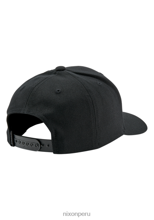 accesorios educacion fisica Nixon snapback en el fondo blanco negro 86XRT421