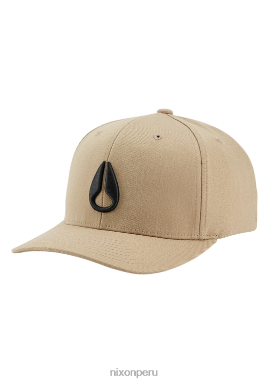 accesorios educacion fisica Nixon snapback en el fondo caqui 86XRT423