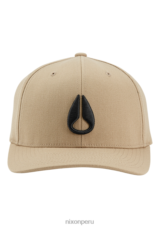 accesorios educacion fisica Nixon snapback en el fondo caqui 86XRT423