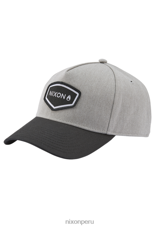 accesorios educacion fisica Nixon snapback vatios gris jaspeado/negro 86XRT418