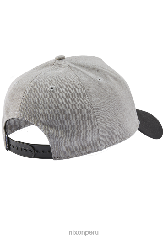 accesorios educacion fisica Nixon snapback vatios gris jaspeado/negro 86XRT418