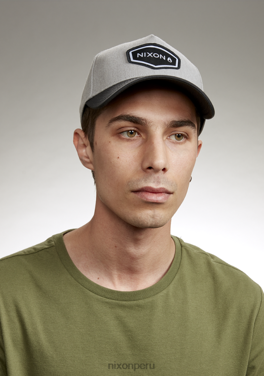 accesorios educacion fisica Nixon snapback vatios gris jaspeado/negro 86XRT418