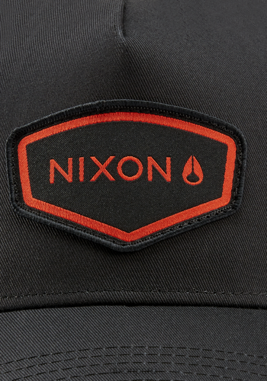 accesorios educacion fisica Nixon snapback vatios negro/rojo 86XRT419