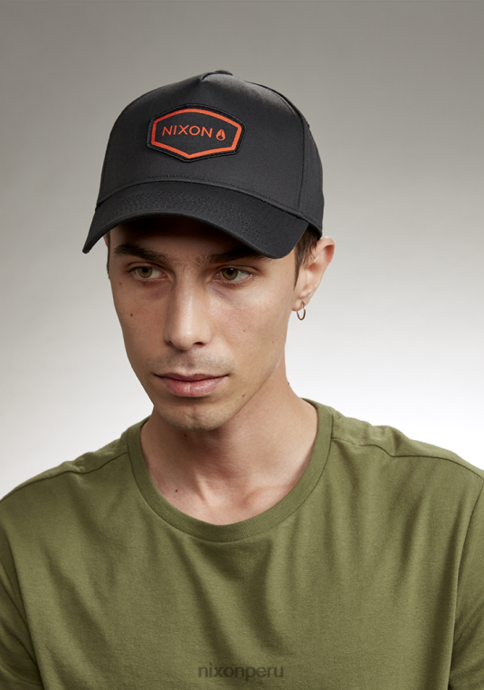 accesorios educacion fisica Nixon snapback vatios negro/rojo 86XRT419