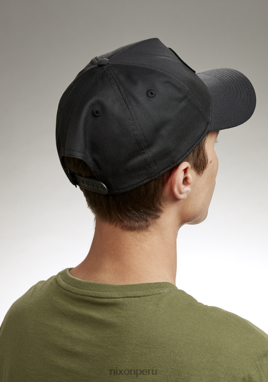 accesorios educacion fisica Nixon snapback vatios negro/rojo 86XRT419