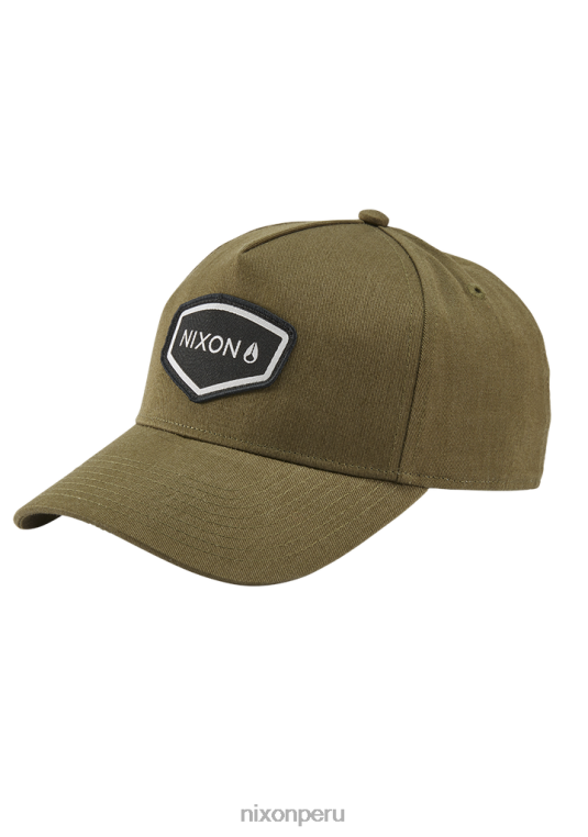 accesorios educacion fisica Nixon snapback vatios oliva oscuro 86XRT420