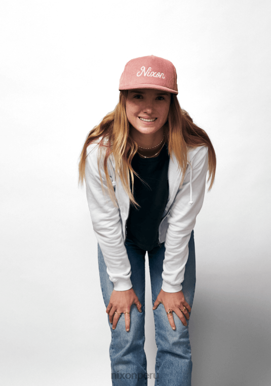 accesorios educacion fisica Nixon suite y snapback rosa polvorienta 86XRT449