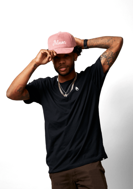 accesorios educacion fisica Nixon suite y snapback rosa polvorienta 86XRT449