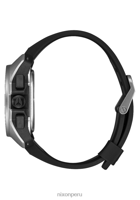 mirar educacion fisica Nixon ripley negro plata 86XRT194
