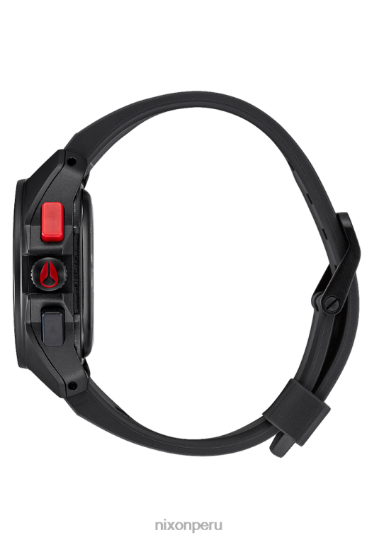 mirar educacion fisica Nixon ripley negro/rojo 86XRT191