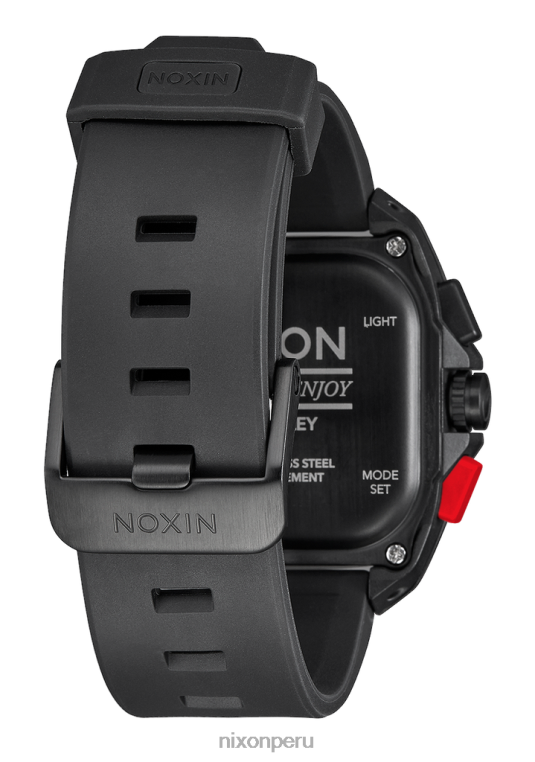 mirar educacion fisica Nixon ripley negro/rojo 86XRT191