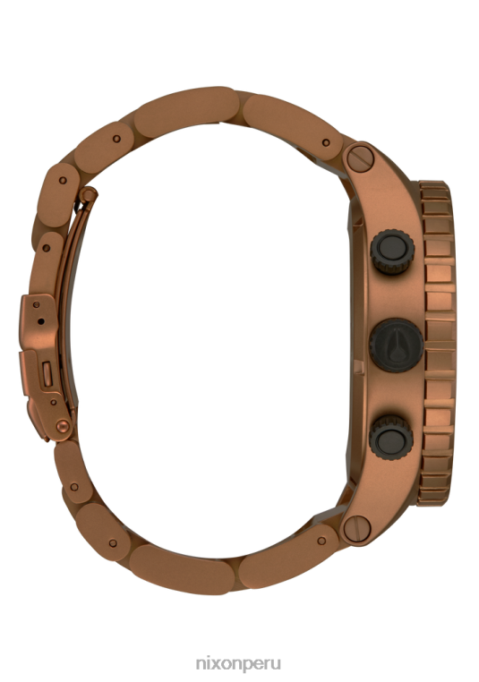 mirar educacion fisica Nixon 51-30 crono bronce/negro 86XRT30