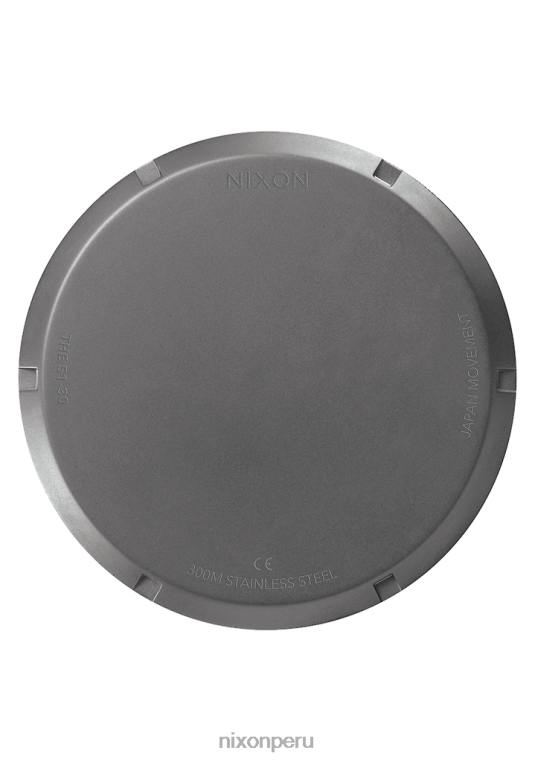 mirar educacion fisica Nixon 51-30 crono negro/blanco/bronce 86XRT26