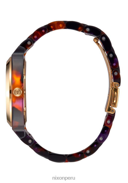 mirar educacion fisica Nixon acetato del contador del tiempo de los Rolling Stones multicolor/oro 86XRT256