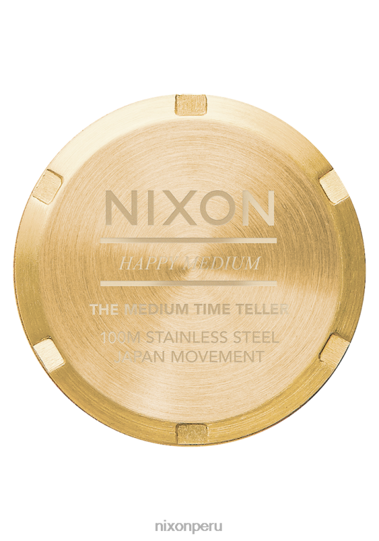 mirar educacion fisica Nixon cajero de tiempo medio oro claro/turquesa 86XRT225