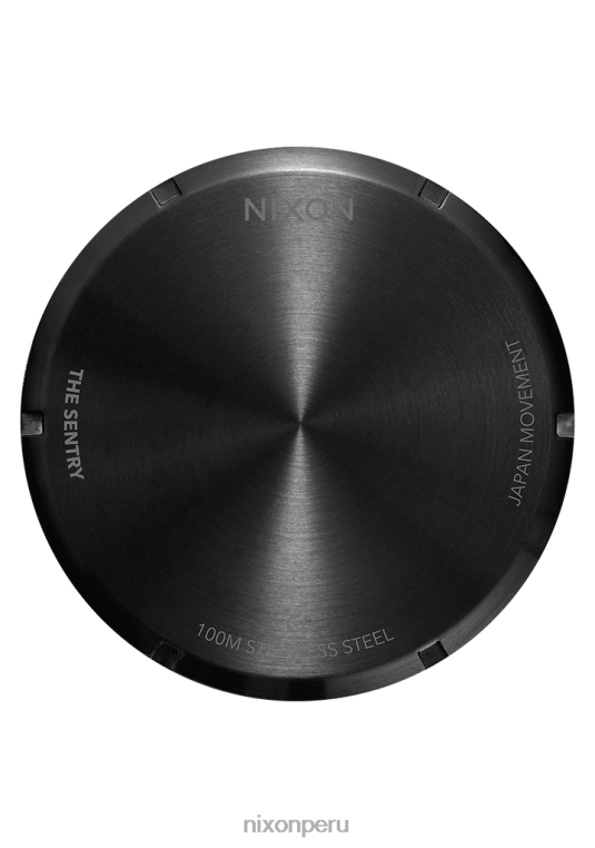 mirar educacion fisica Nixon centinela de acero inoxidable bronce/negro 86XRT16