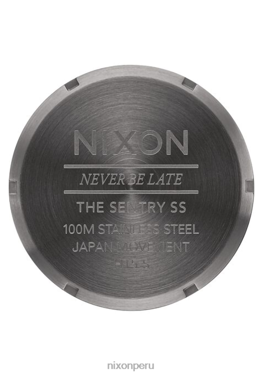 mirar educacion fisica Nixon centinela de acero inoxidable bronce/rayo de sol negro 86XRT10
