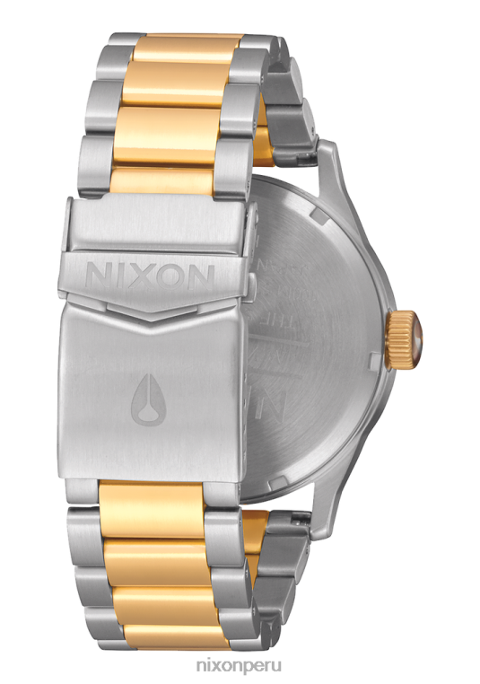 mirar educacion fisica Nixon centinela de acero inoxidable oro plateado 86XRT7