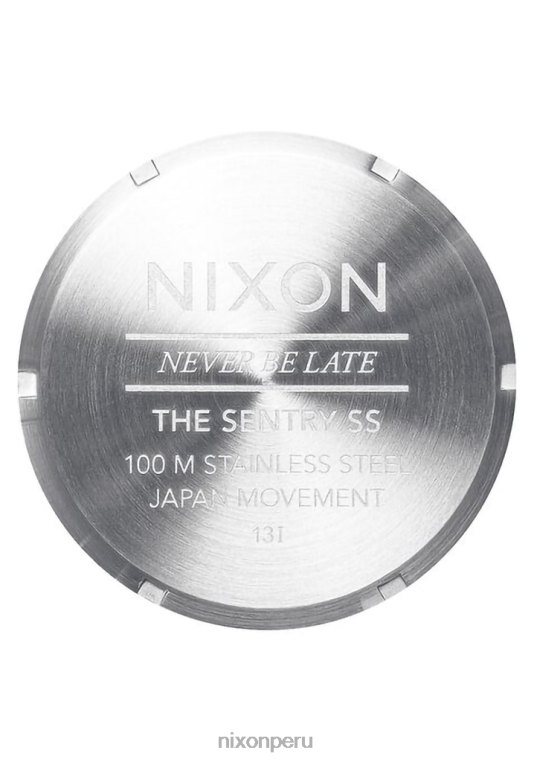 mirar educacion fisica Nixon centinela de acero inoxidable plata/turquesa 86XRT11