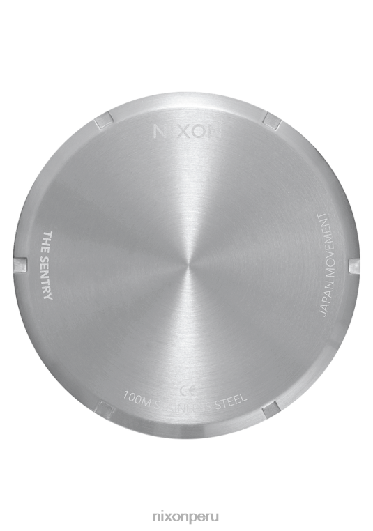 mirar educacion fisica Nixon centinela de acero inoxidable plata/turquesa 86XRT11