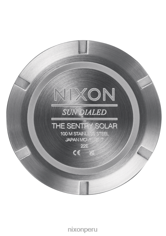 mirar educacion fisica Nixon centinela solar de acero inoxidable azul marino rayos de sol/plata 86XRT96