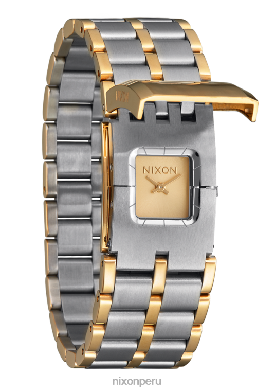 mirar educacion fisica Nixon confidente oro plateado 86XRT255