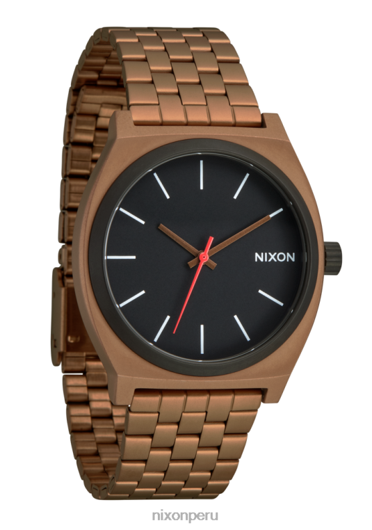 mirar educacion fisica Nixon contador de tiempo bronce/negro 86XRT47