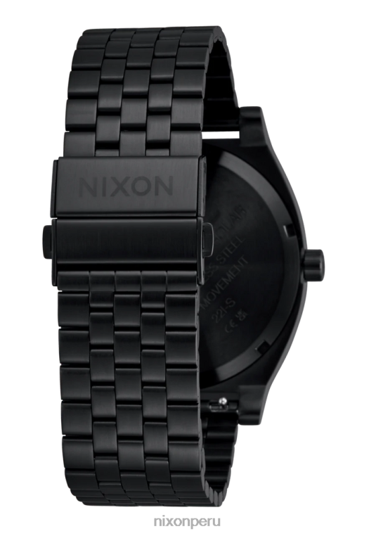 mirar educacion fisica Nixon contador de tiempo solar todo negro/blanco 86XRT103