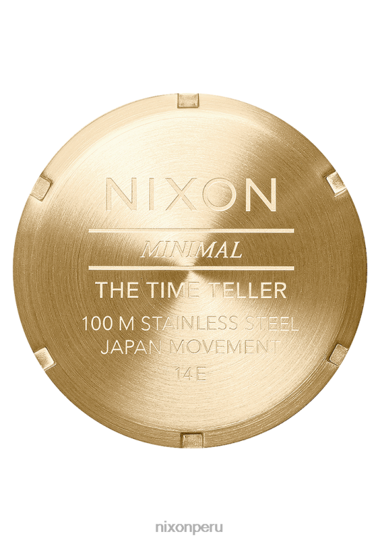 mirar educacion fisica Nixon contador de tiempo todo oro claro/cobalto 86XRT39
