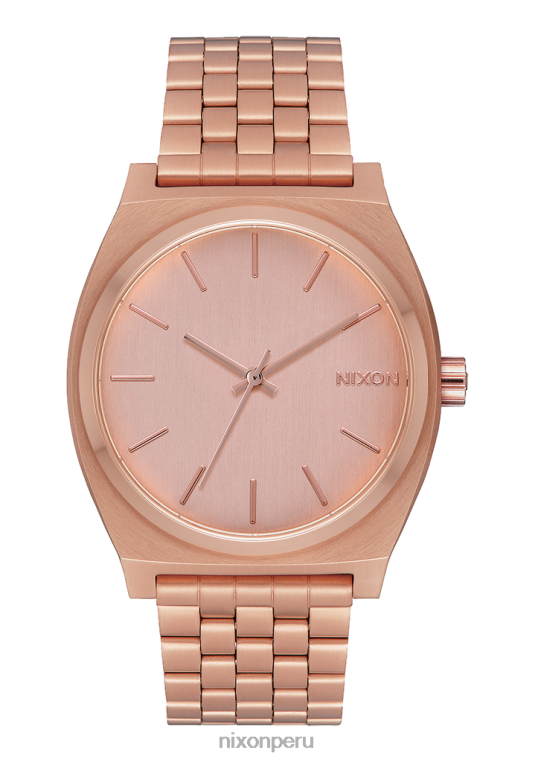 mirar educacion fisica Nixon contador de tiempo todo oro rosa 86XRT40