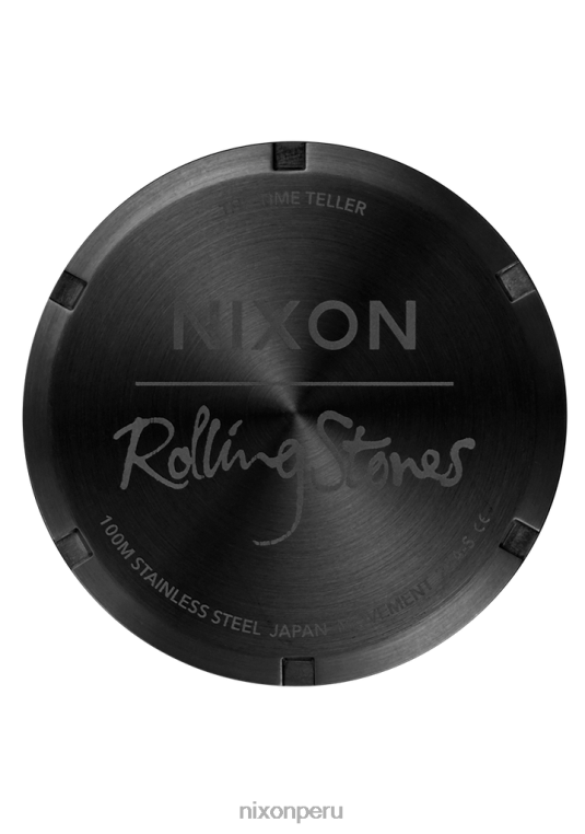 mirar educacion fisica Nixon contador del tiempo de los Rolling Stones todo rojo 86XRT116