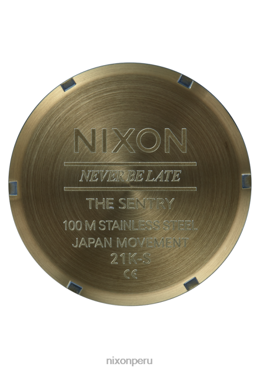 mirar educacion fisica Nixon cuero centinela blanco vintage/excedente 86XRT58
