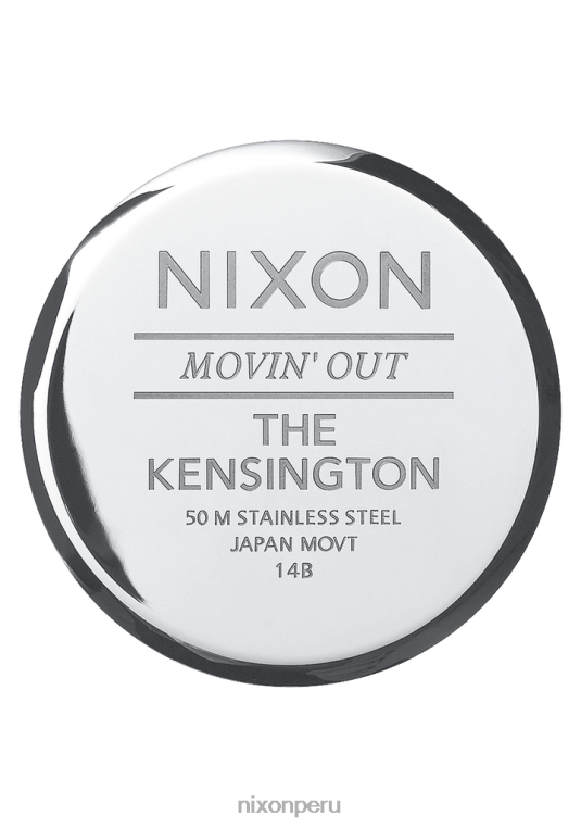 mirar educacion fisica Nixon cuero kensington negro 86XRT237