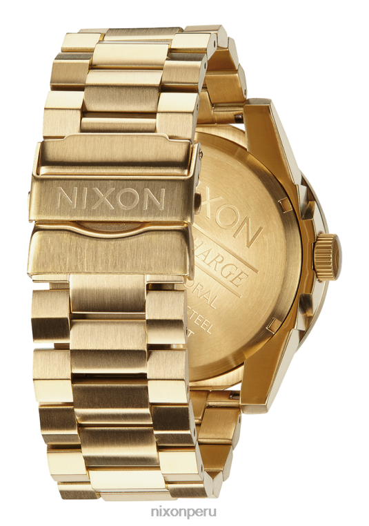 mirar educacion fisica Nixon cuerpos de acero inoxidable oro/índigo 86XRT71