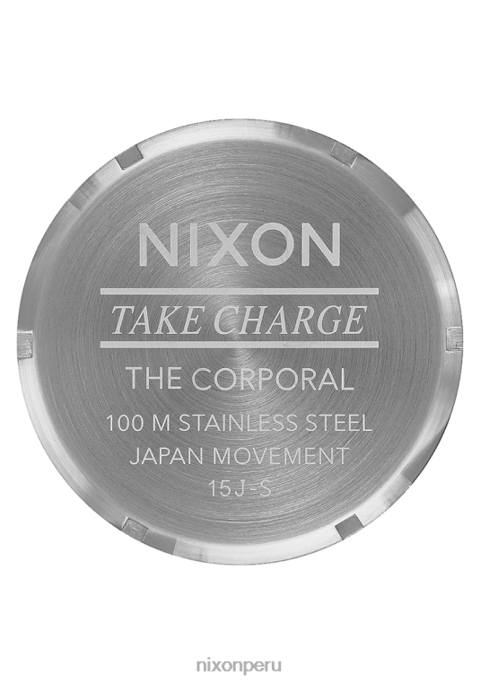 mirar educacion fisica Nixon cuerpos de acero inoxidable plata/bronce 86XRT73