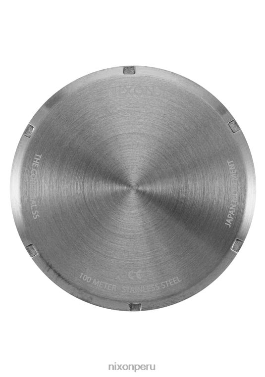 mirar educacion fisica Nixon cuerpos de acero inoxidable plata/bronce 86XRT73