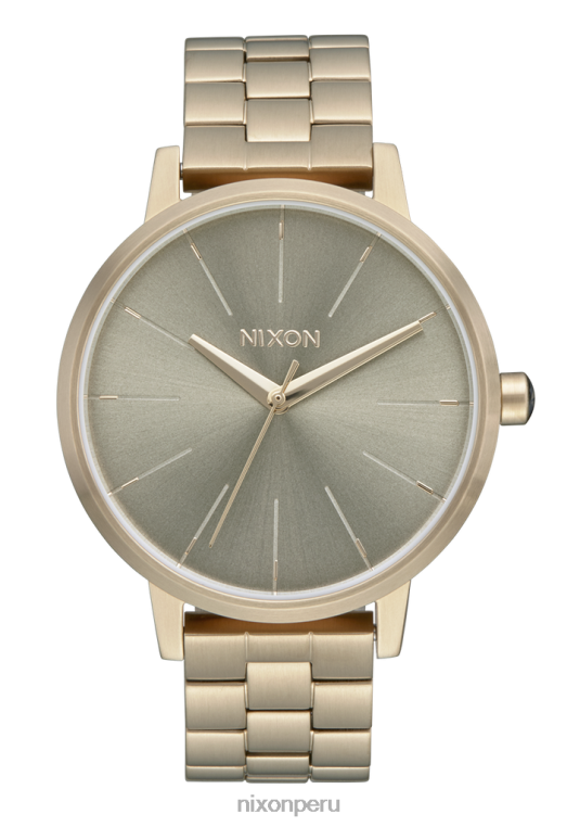 mirar educacion fisica Nixon kensington oro claro/blanco vintage 86XRT232