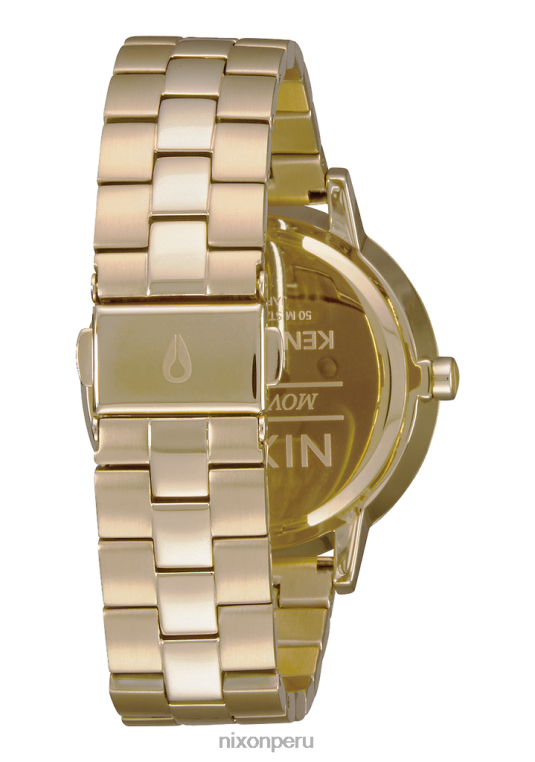 mirar educacion fisica Nixon kensington oro claro/blanco vintage 86XRT232