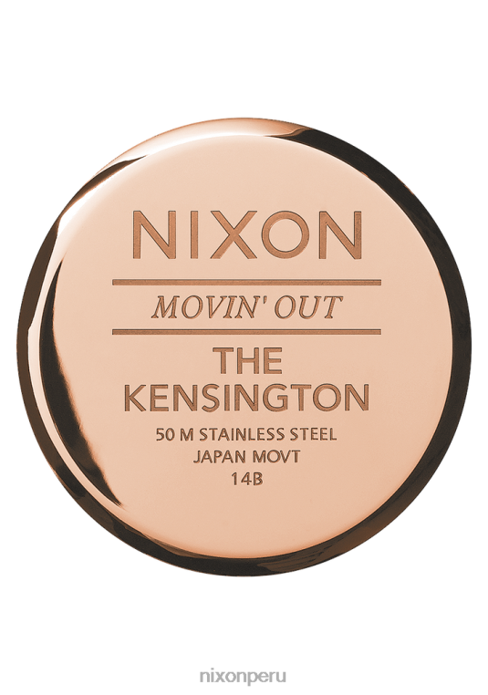 mirar educacion fisica Nixon kensington oro rosa/rayo de sol oliva 86XRT233