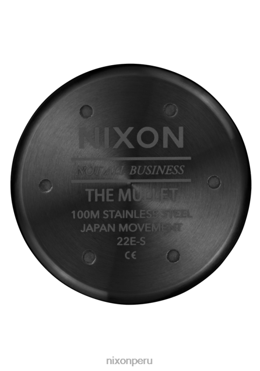 mirar educacion fisica Nixon mójol negro 86XRT112